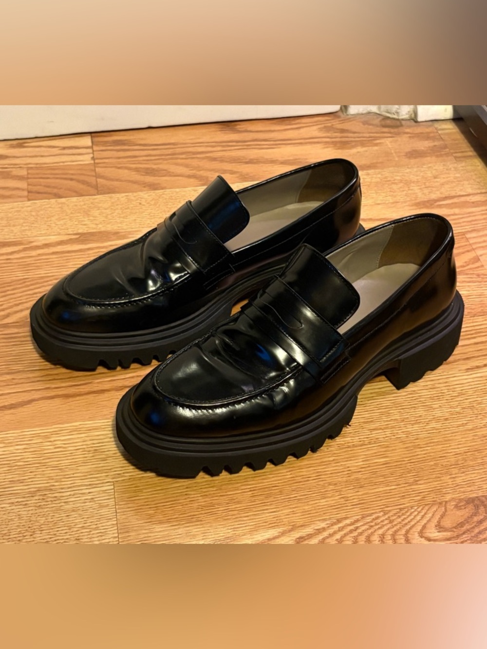 AllSaints Men’s “Vinni” Slip On Penny Loafers